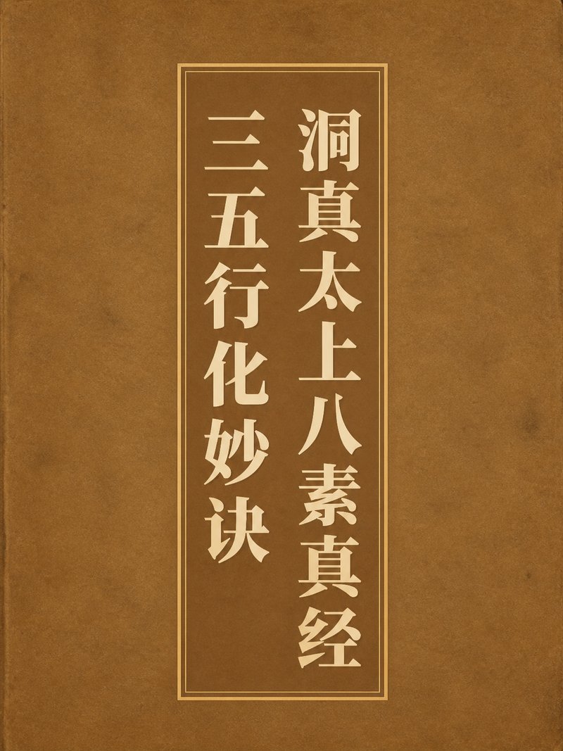 洞真太上八素真经三五行化妙诀