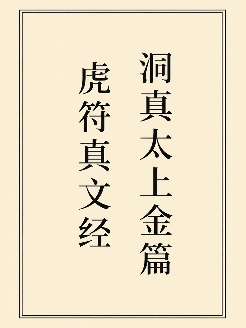 洞真太上金篇虎符真文经