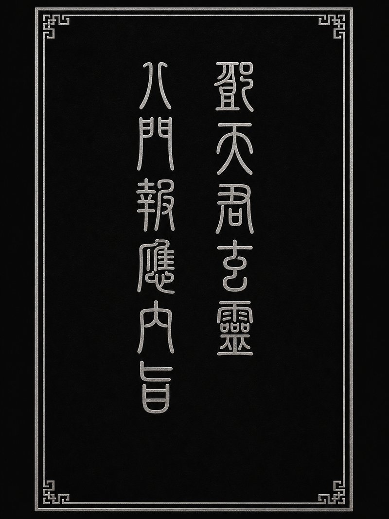 邓天君玄灵八门报应内旨