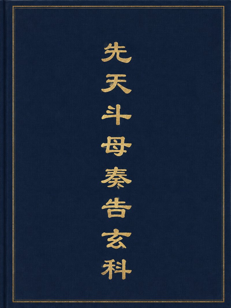 先天斗母奏告玄科