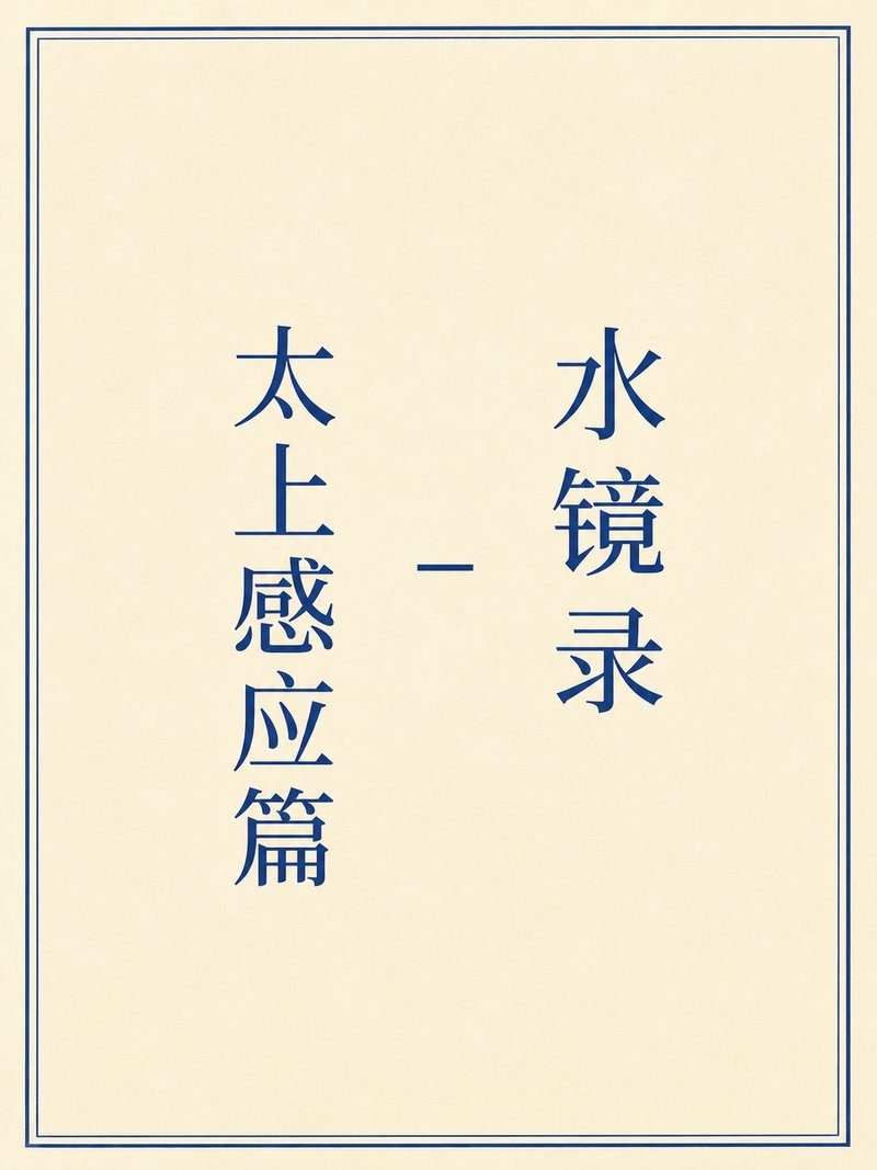 水镜录-太上感应篇