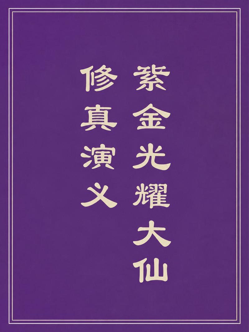 紫金光耀大仙修真演义