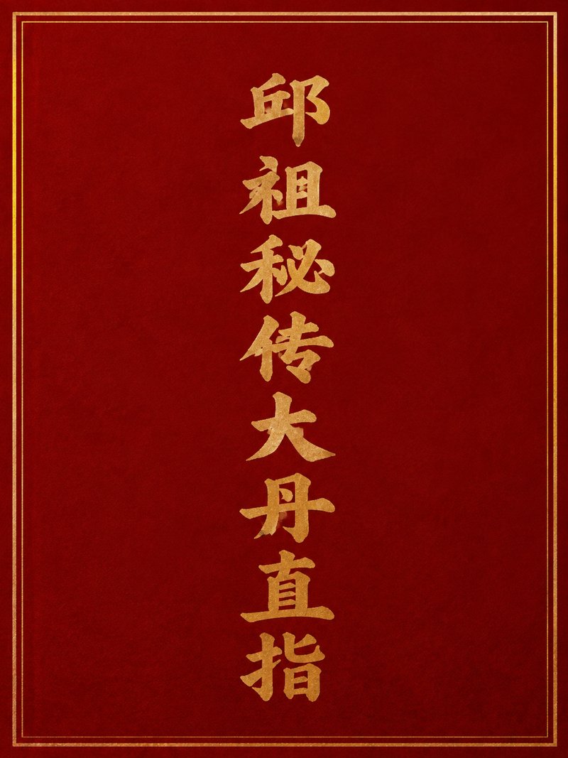 邱祖秘传大丹直指