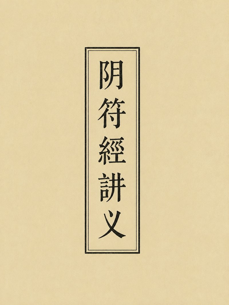 阴符经讲义