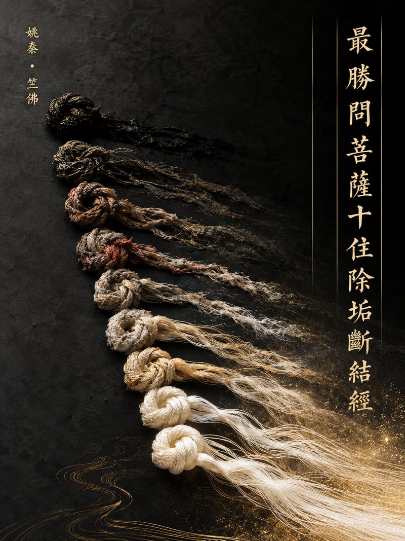 最胜问菩萨十住除垢断结经