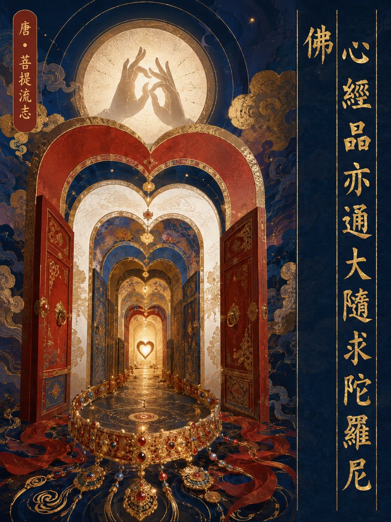 佛心经品亦通大随求陀罗尼