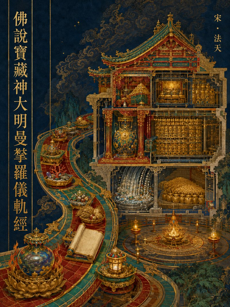 佛说宝藏神大明曼拏罗仪轨经