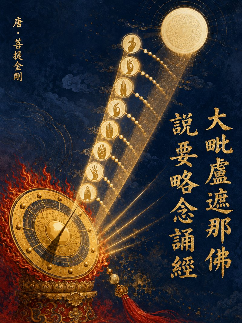 大毗卢遮那佛说要略念诵经