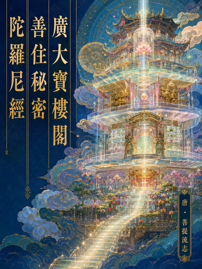 广大宝楼阁善住秘密陀罗尼经
