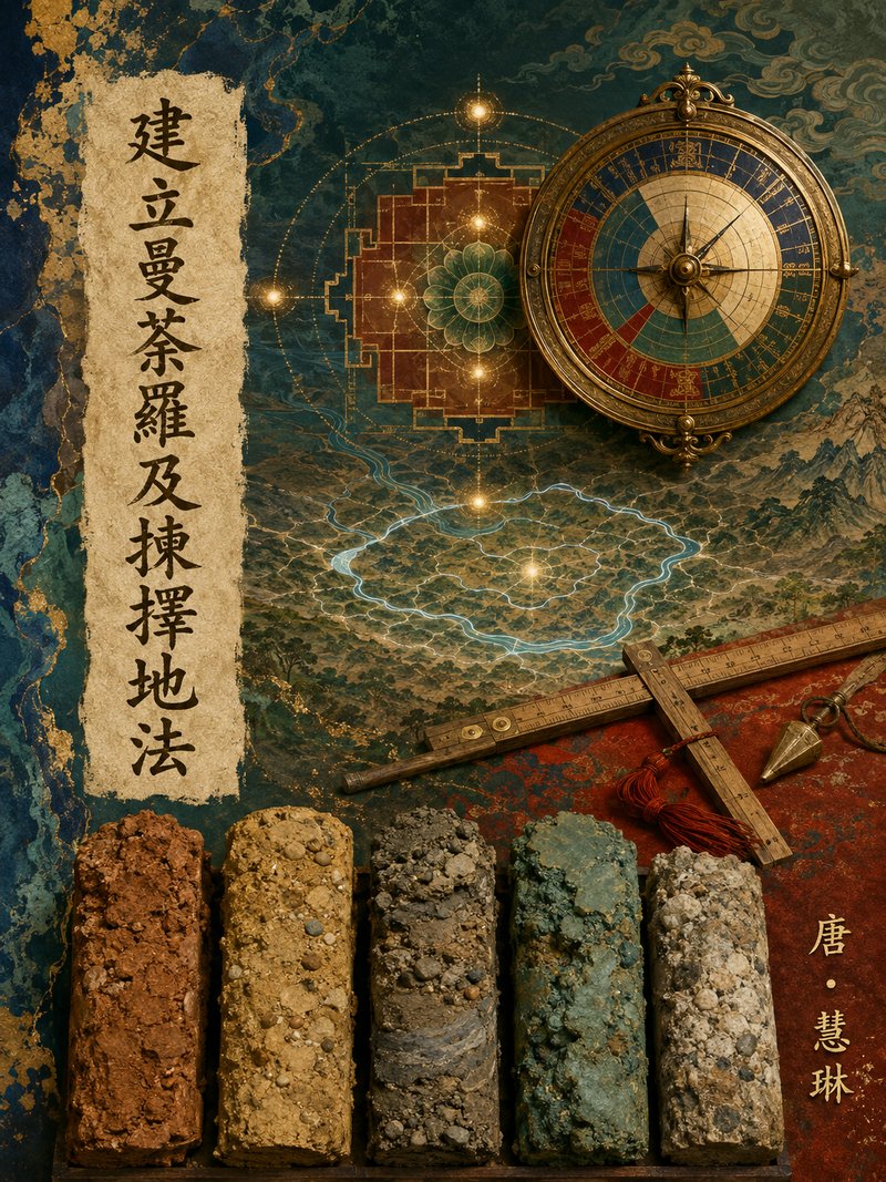 建立曼荼罗及拣择地法