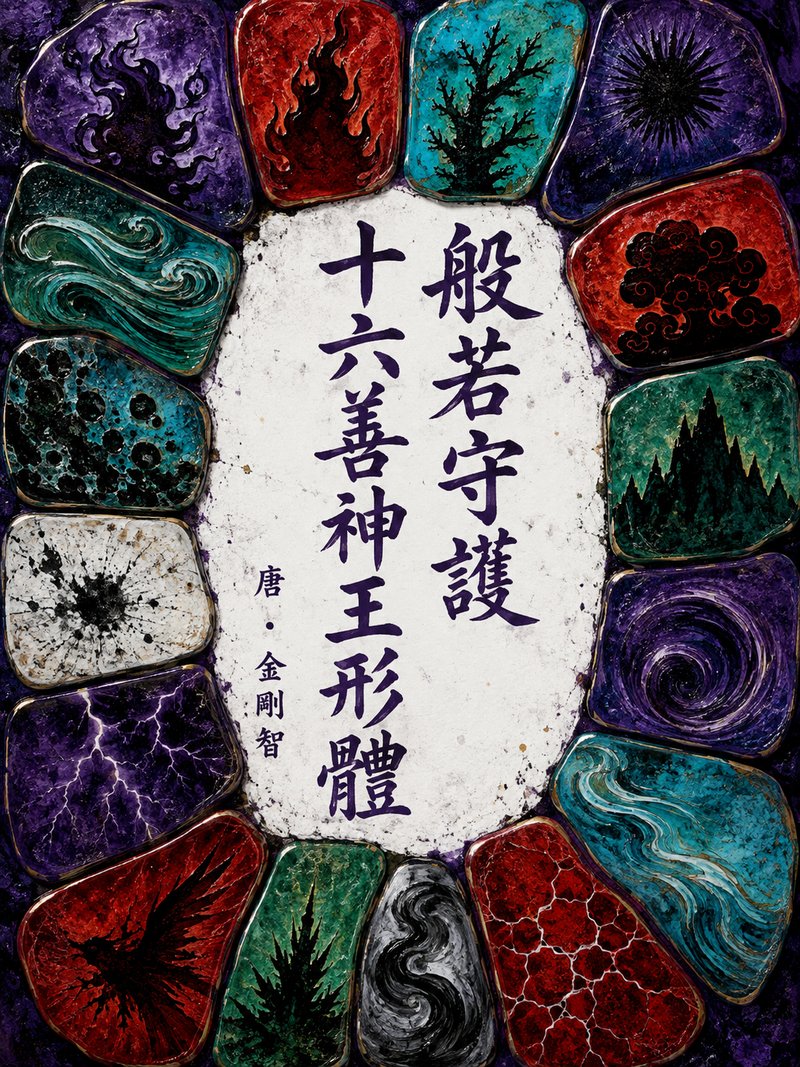 般若守护十六善神王形体