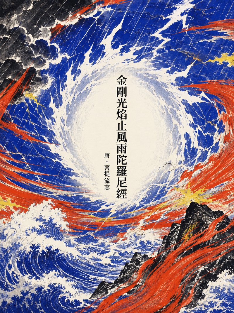 金刚光焰止风雨陀罗尼经