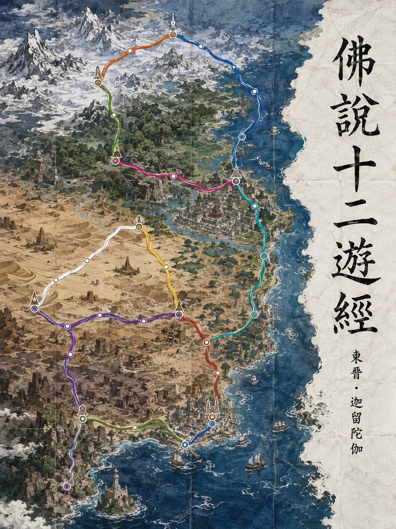 佛说十二游经