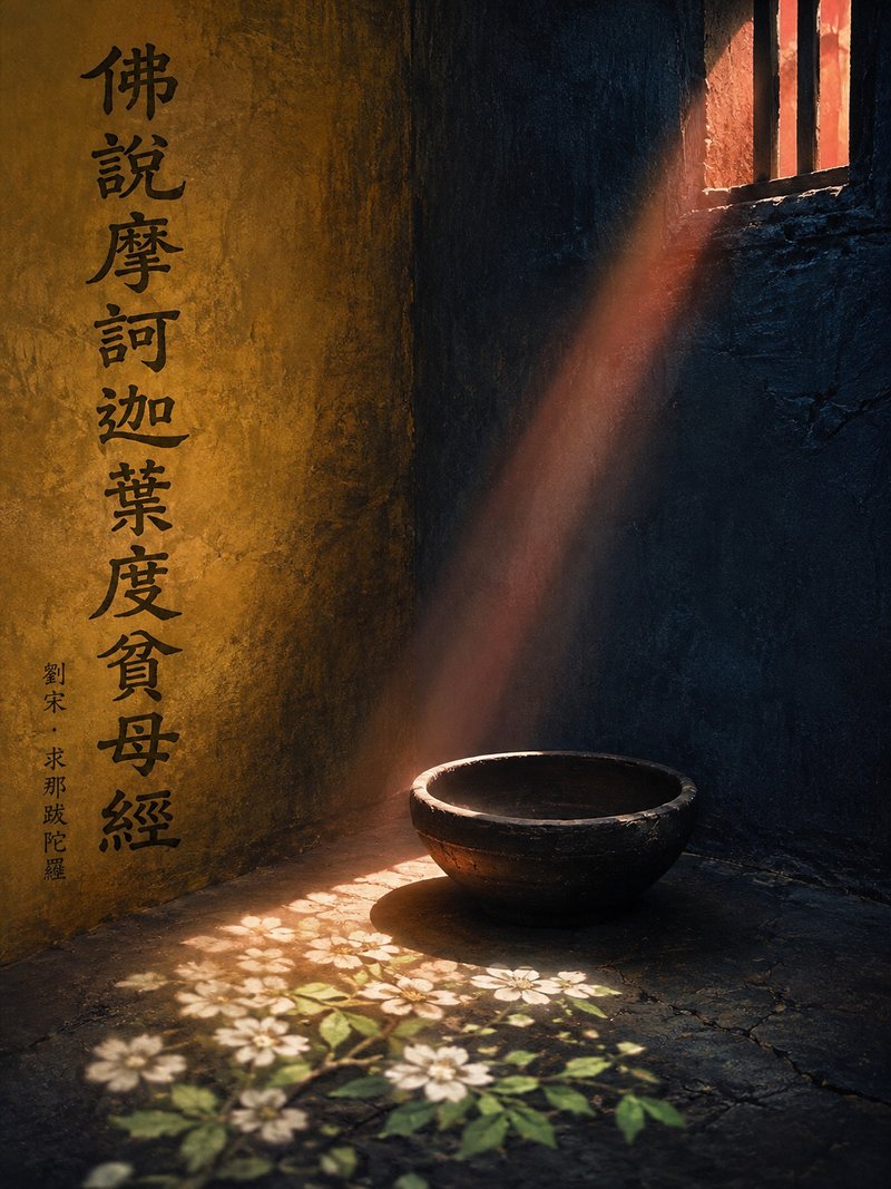 佛说摩诃迦叶度贫母经