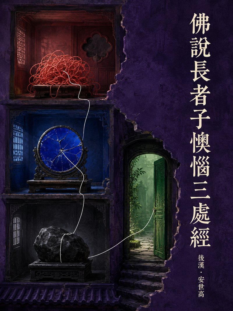 佛说长者子懊恼三处经