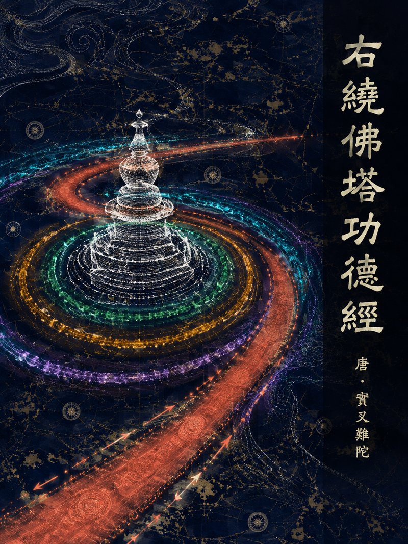 右绕佛塔功德经