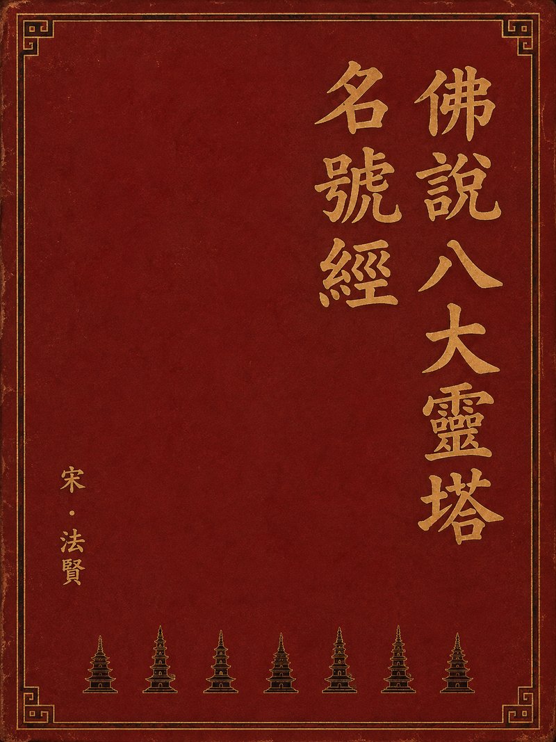 佛说八大灵塔名号经