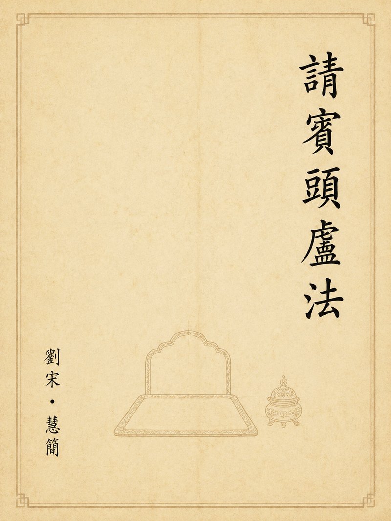 请宾头卢法