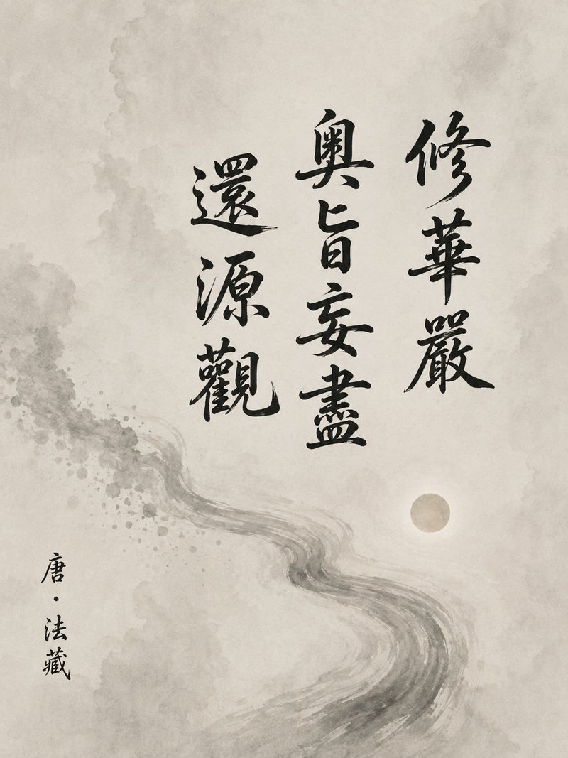 修华严奥旨妄尽还源观