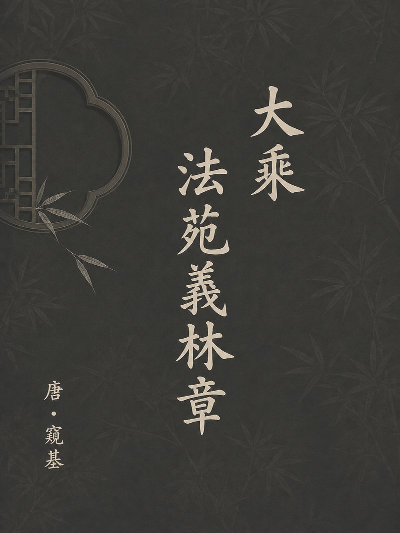 大乘法苑义林章
