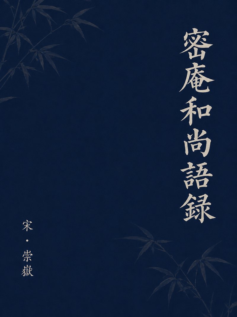 密庵和尚语录