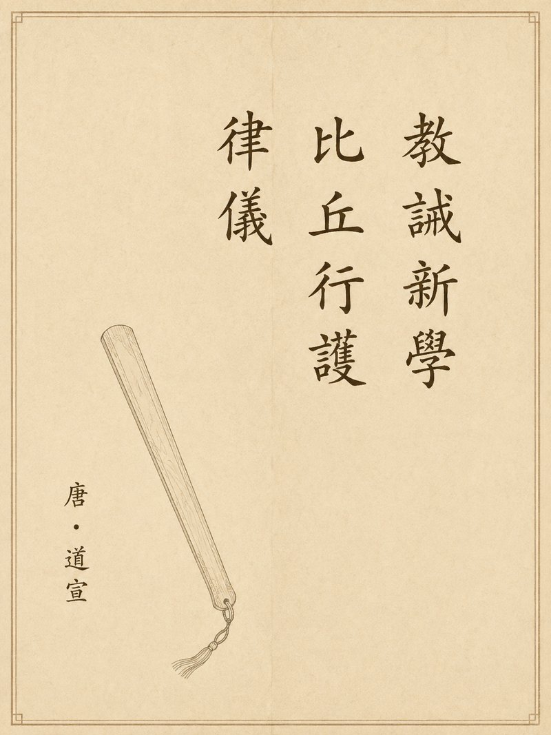 教诫新学比丘行护律仪