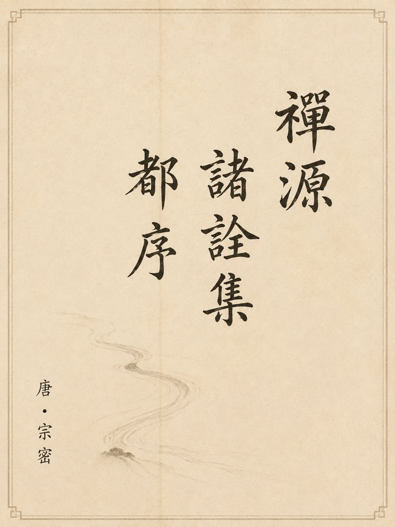 禅源诸诠集都序