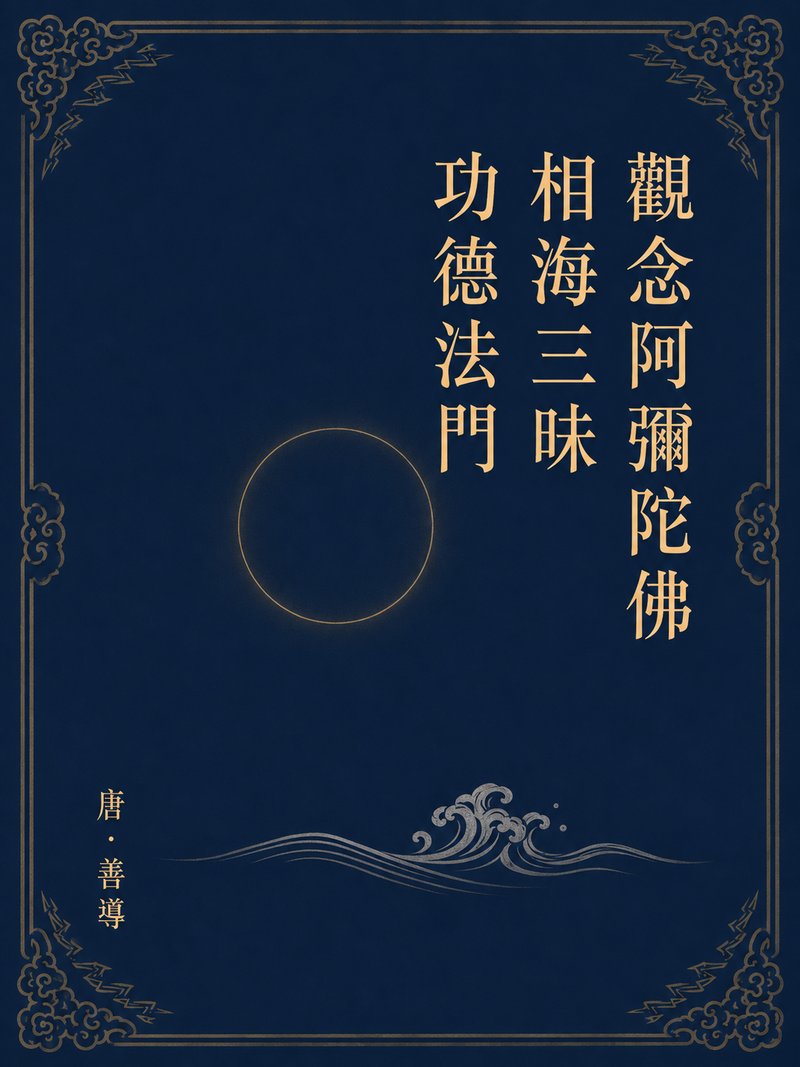 观念阿弥陀佛相海三昧功德法门