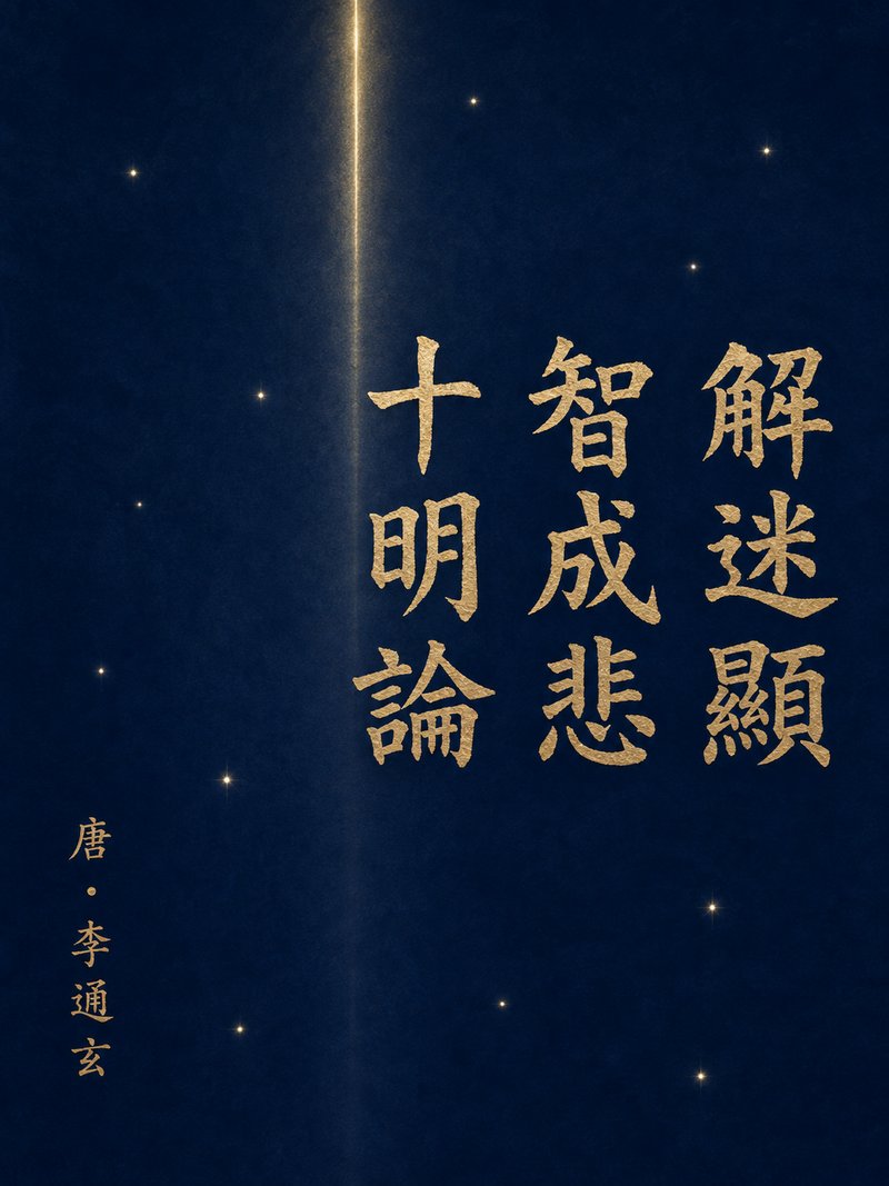 解迷显智成悲十明论