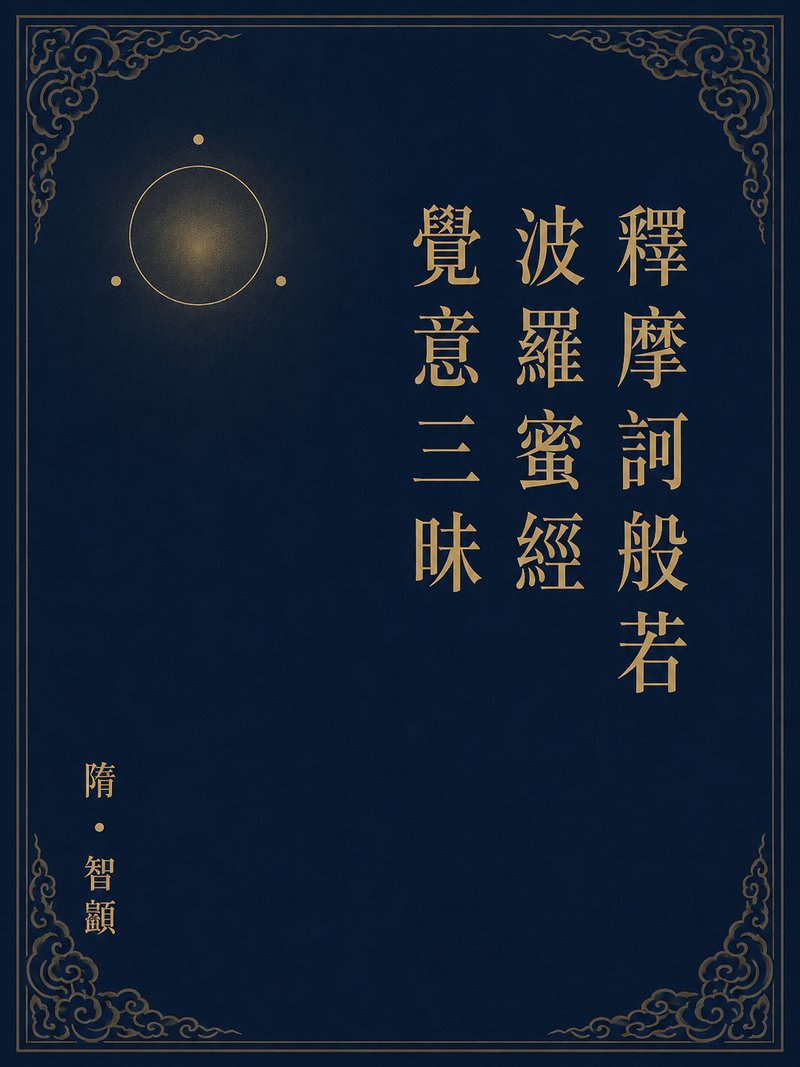释摩诃般若波罗蜜经觉意三昧