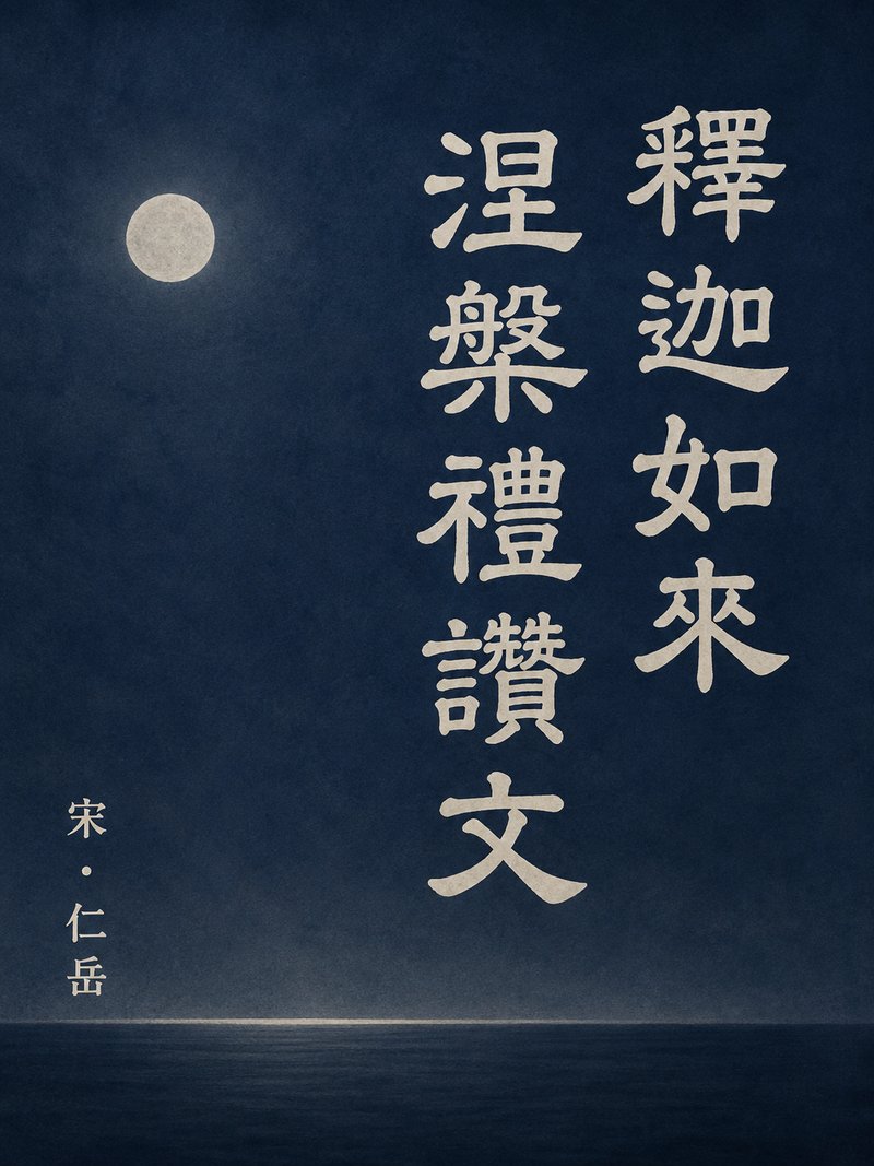释迦如来涅槃礼赞文