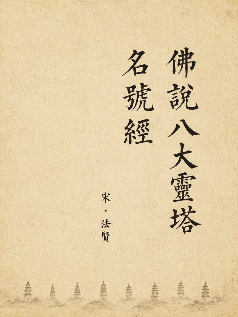 佛说八大灵塔名号经