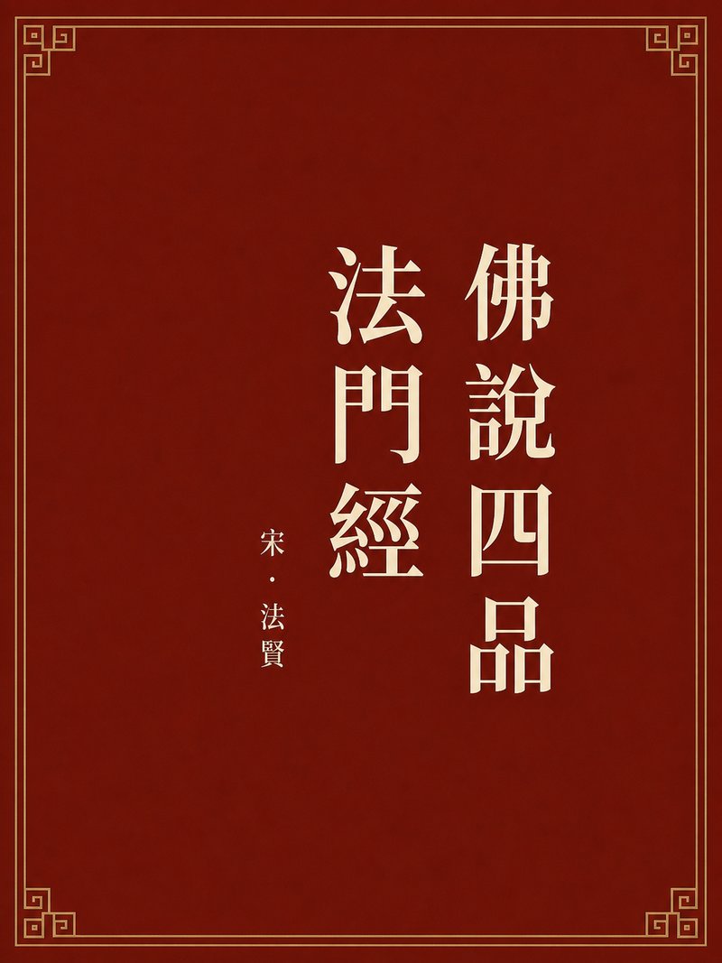 佛说四品法门经