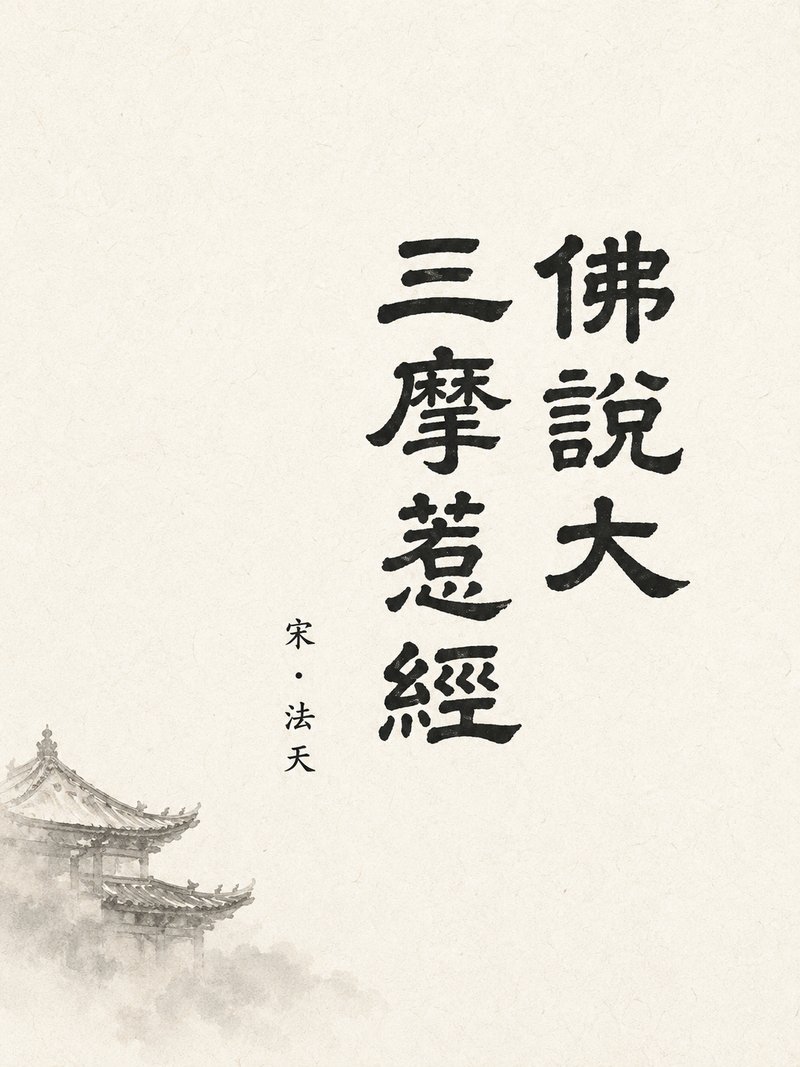 佛说大三摩惹经