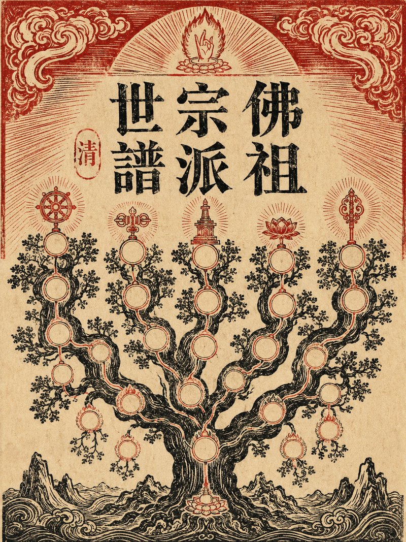 佛祖宗派世谱