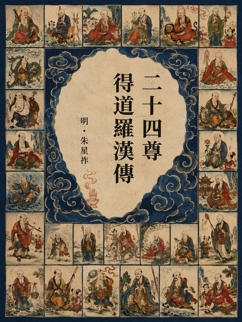 二十四尊得道罗汉传