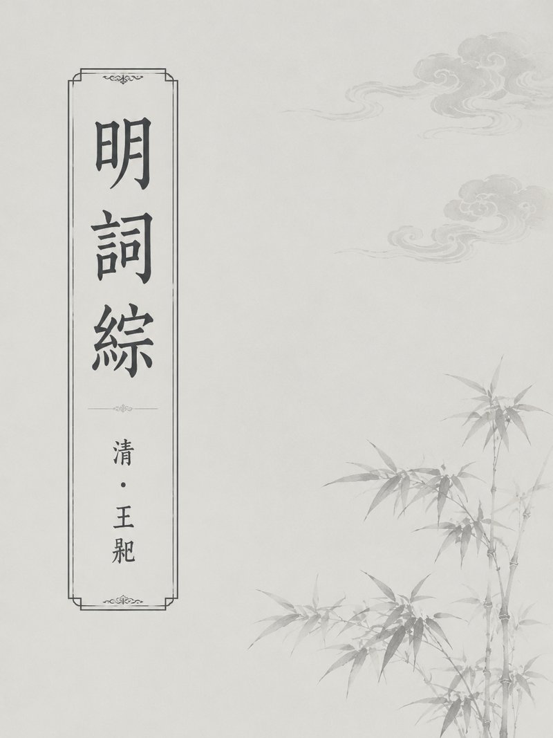 明词综