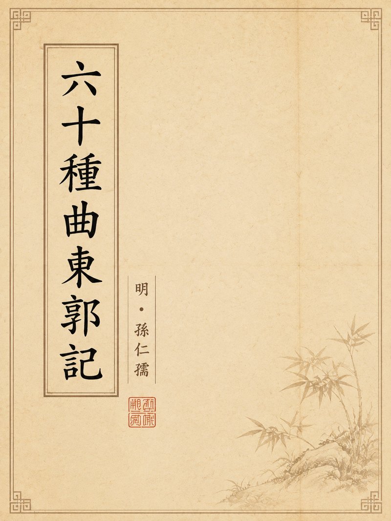 六十种曲东郭记