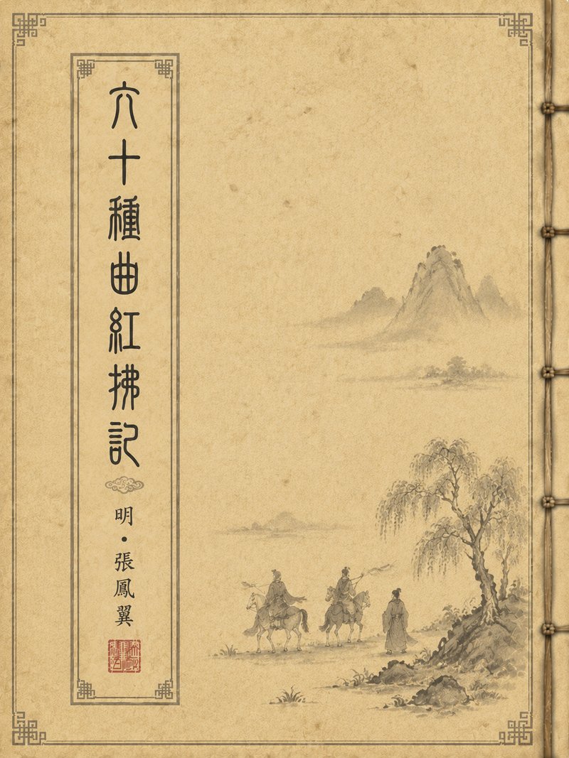 六十种曲红拂记