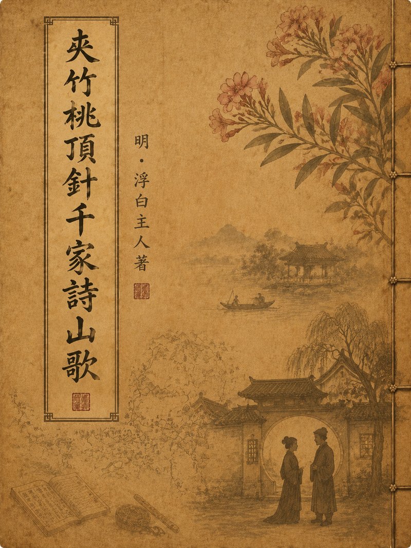 夹竹桃顶针千家诗山歌