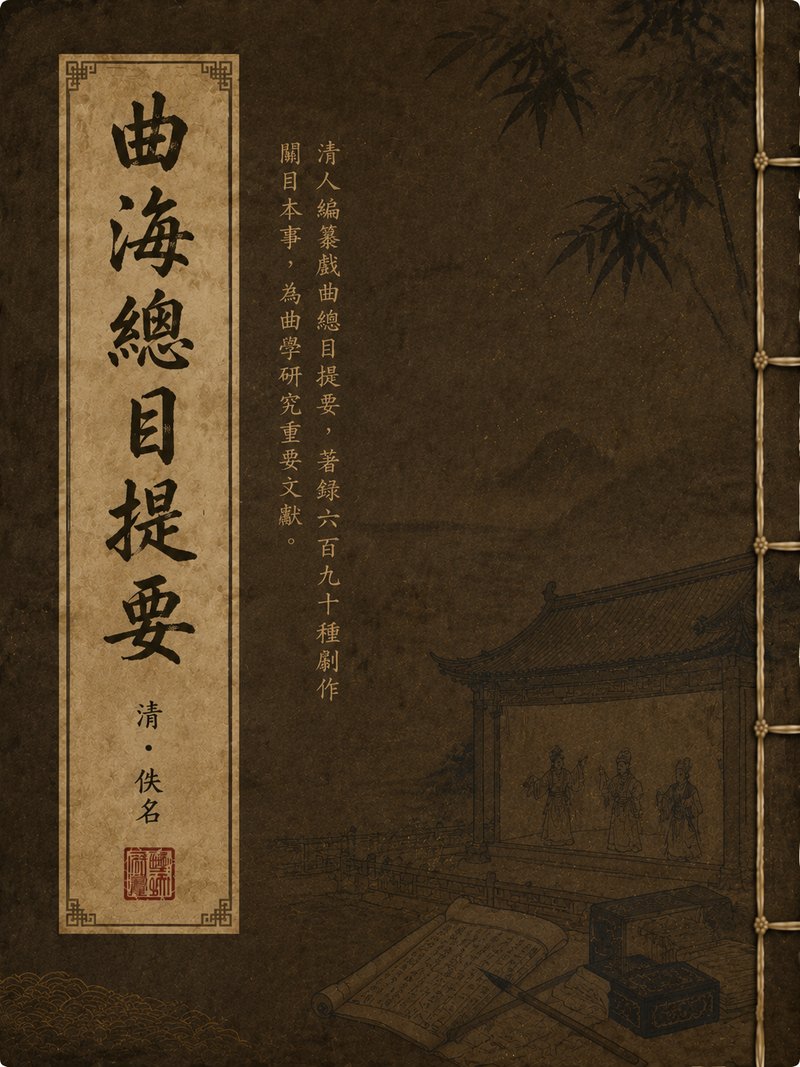 曲海总目提要