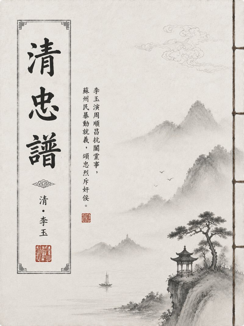 清忠谱