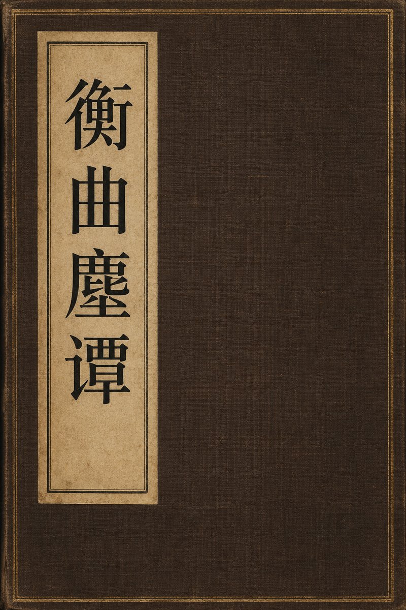 衡曲麈谭
