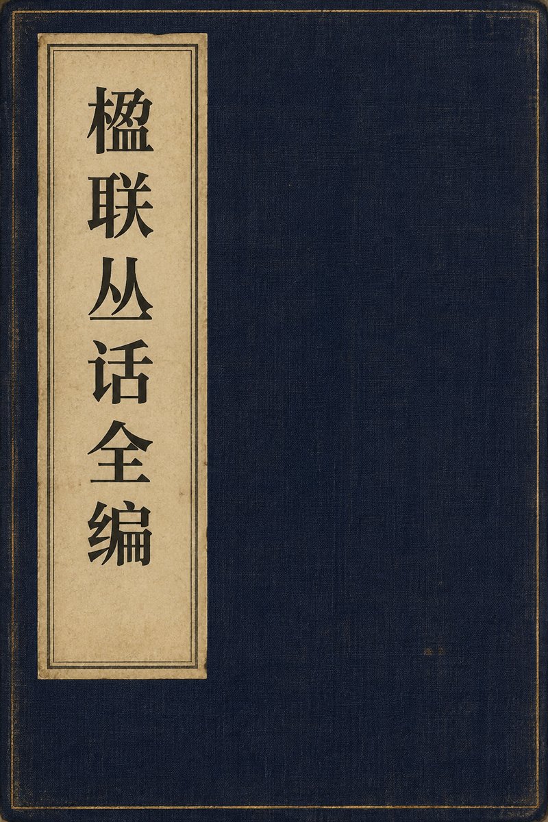 楹联丛话全编