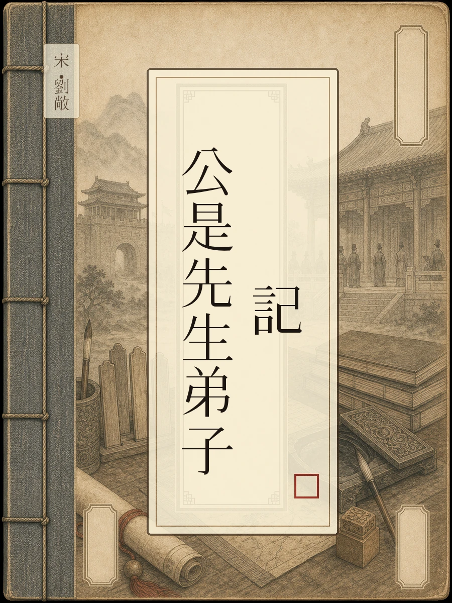 公是先生弟子记