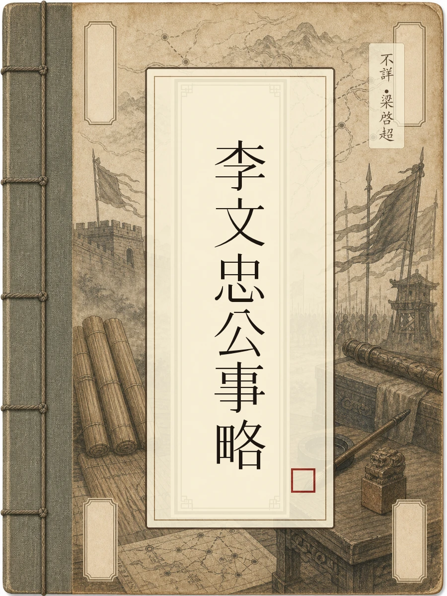 李文忠公事略