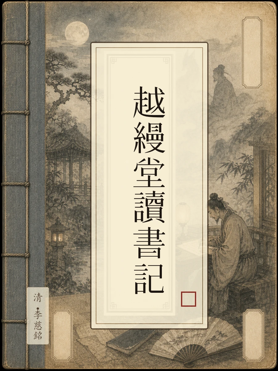 越缦堂读书记