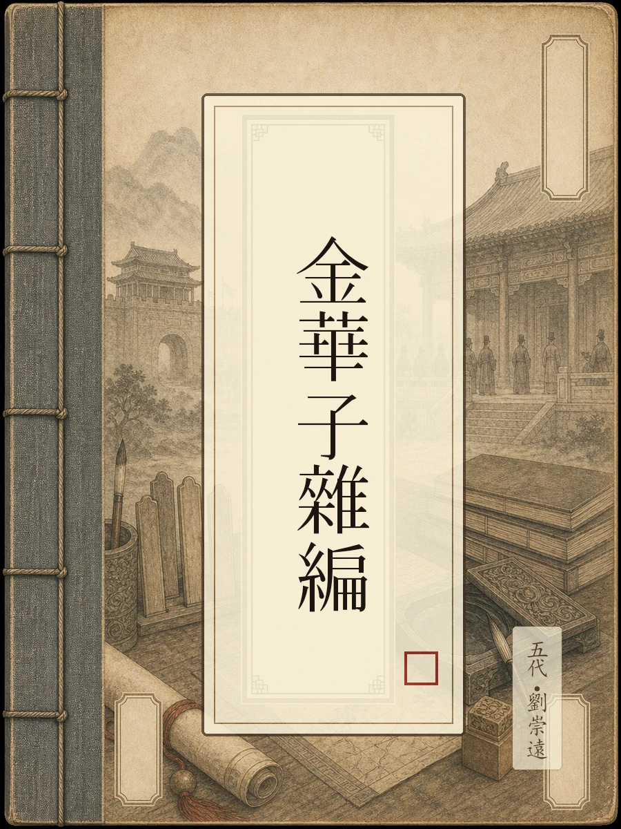 金华子杂编