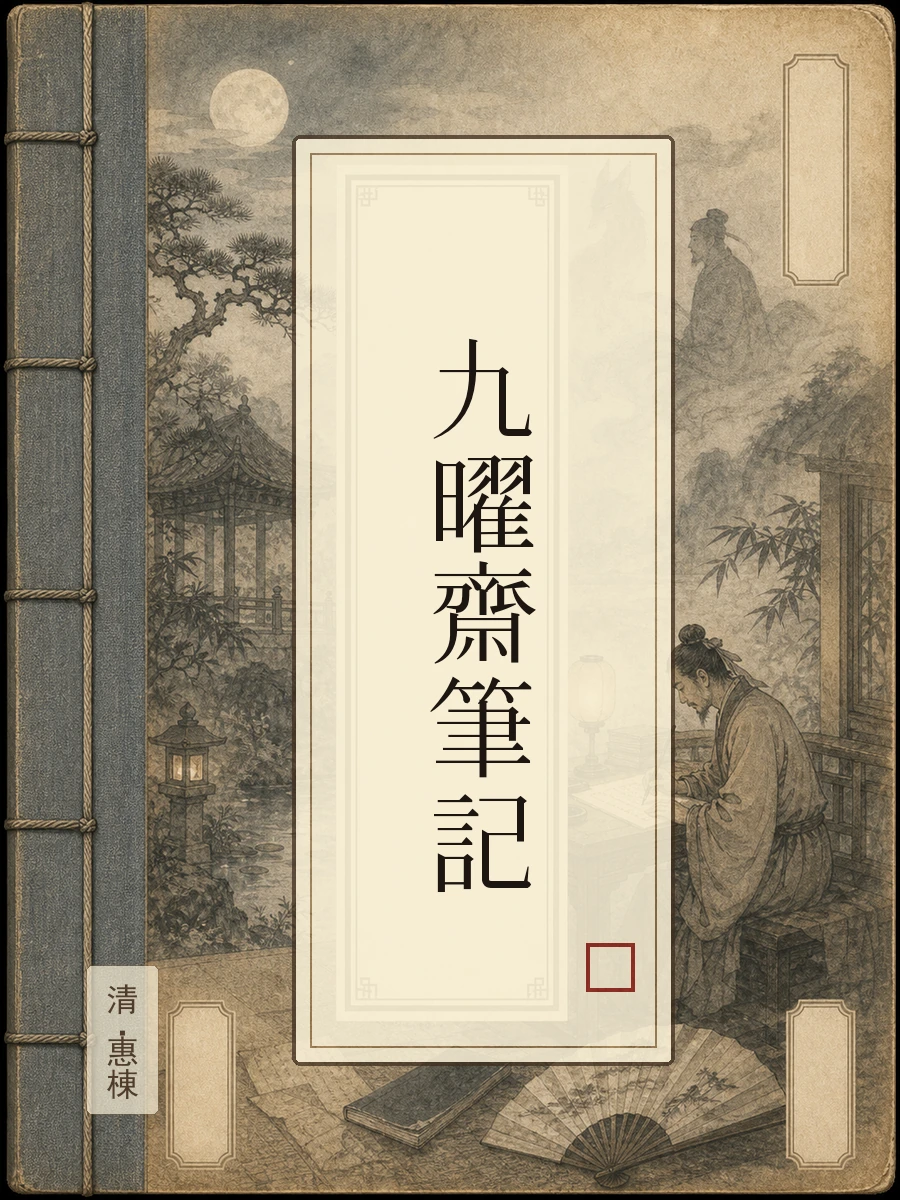 九曜斋笔记