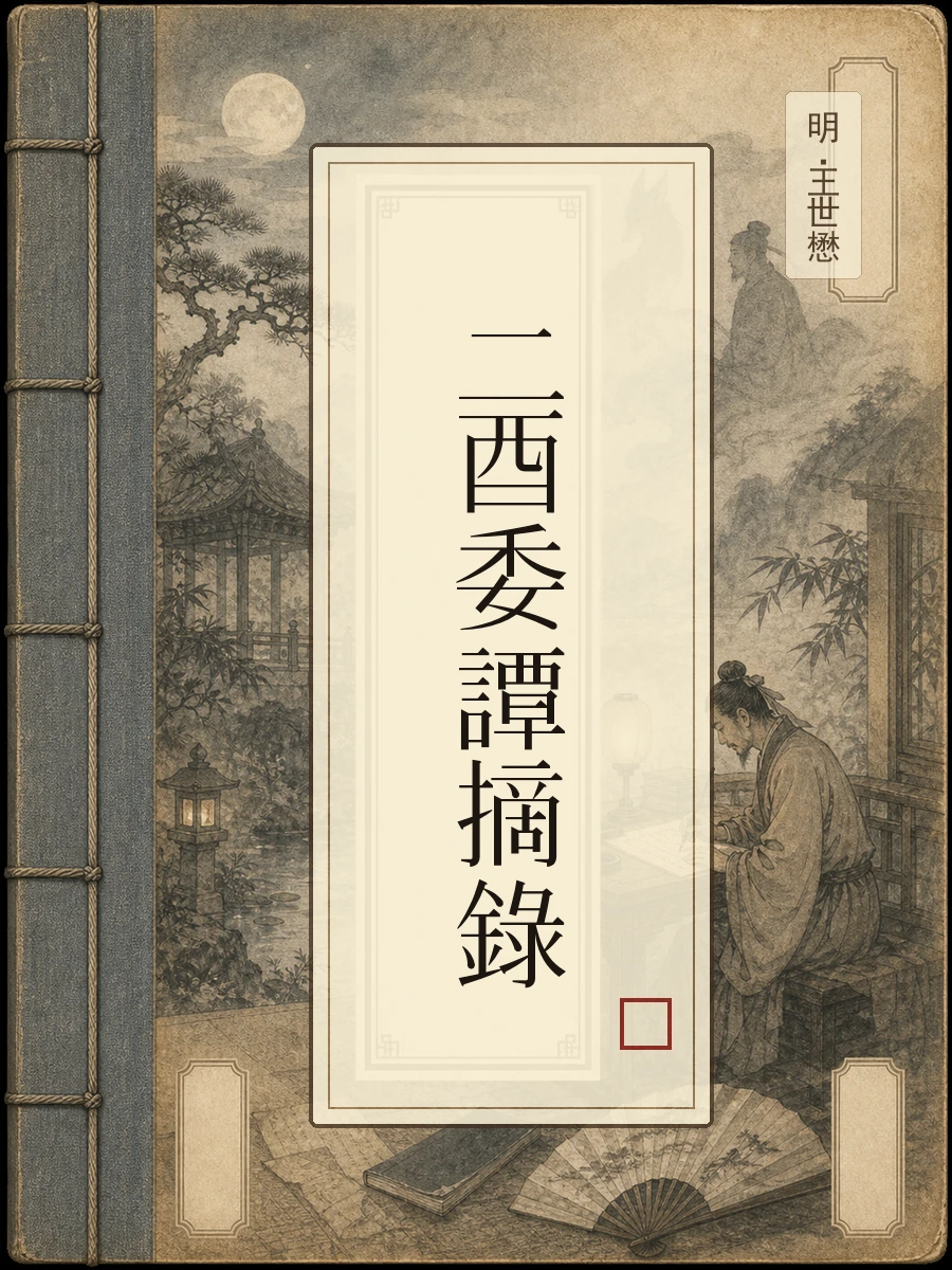 二酉委谭摘录